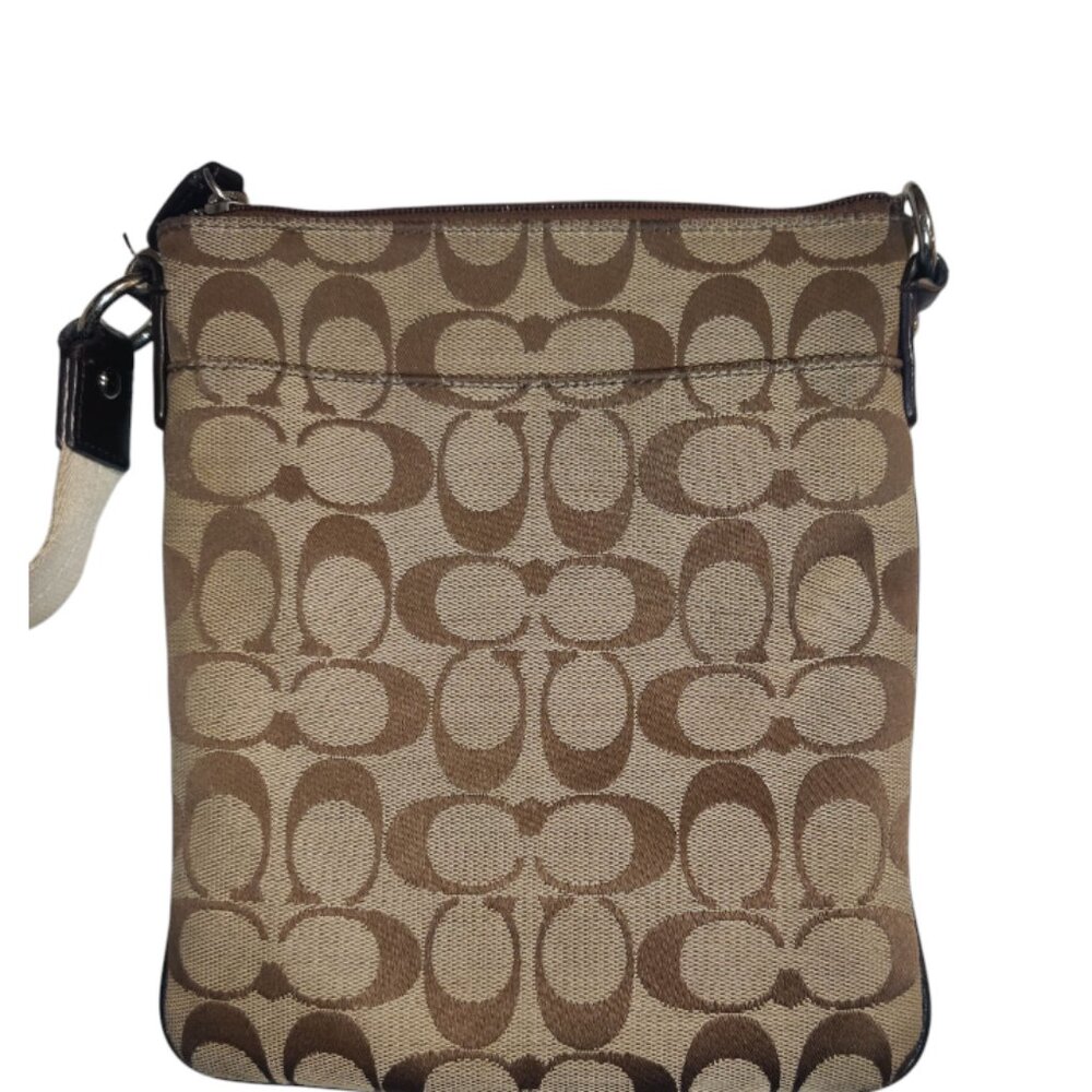 Coach Legacy Signature Stripe Swingpack Crossbody Bag - Picture 4 of 16